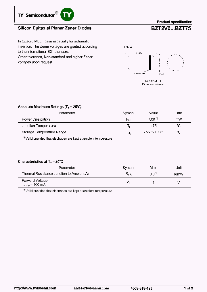 BZT75_7755636.PDF Datasheet