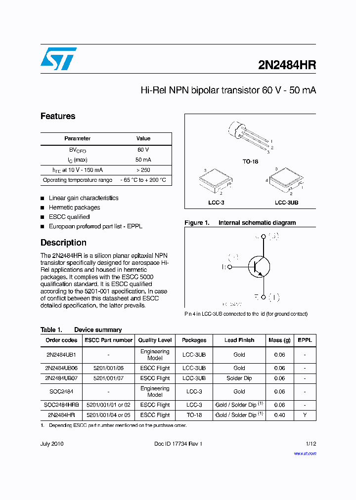 2N2484HR_7774098.PDF Datasheet