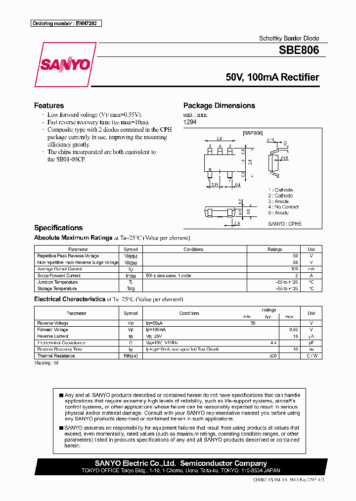 SBE806_7783616.PDF Datasheet
