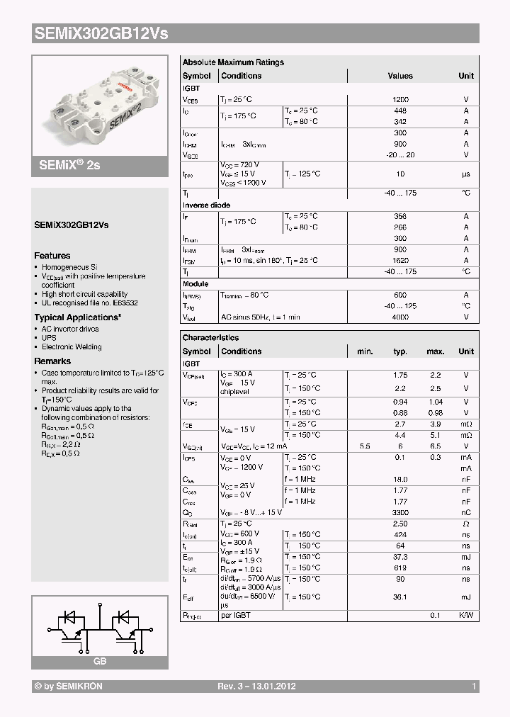 SEMIX302GB12VS_7748681.PDF Datasheet