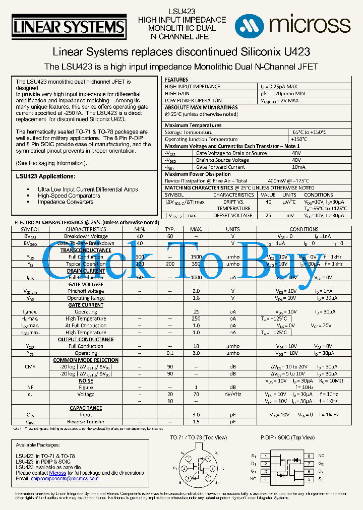 LSU423-PDIP-8_7764621.PDF Datasheet