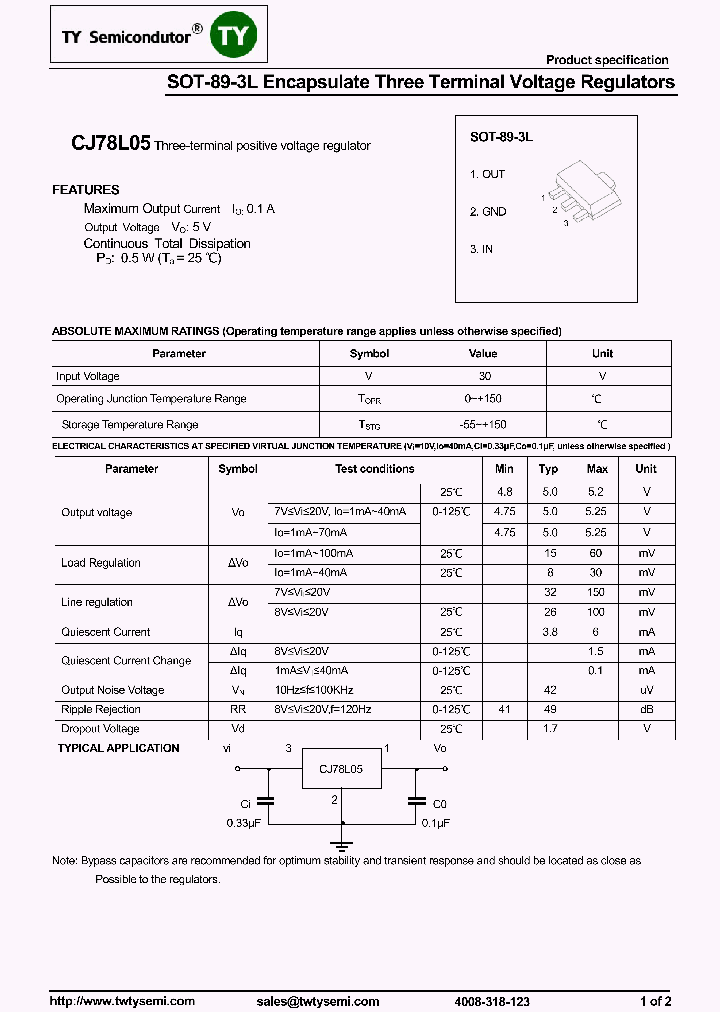 CJ78L05_7801848.PDF Datasheet