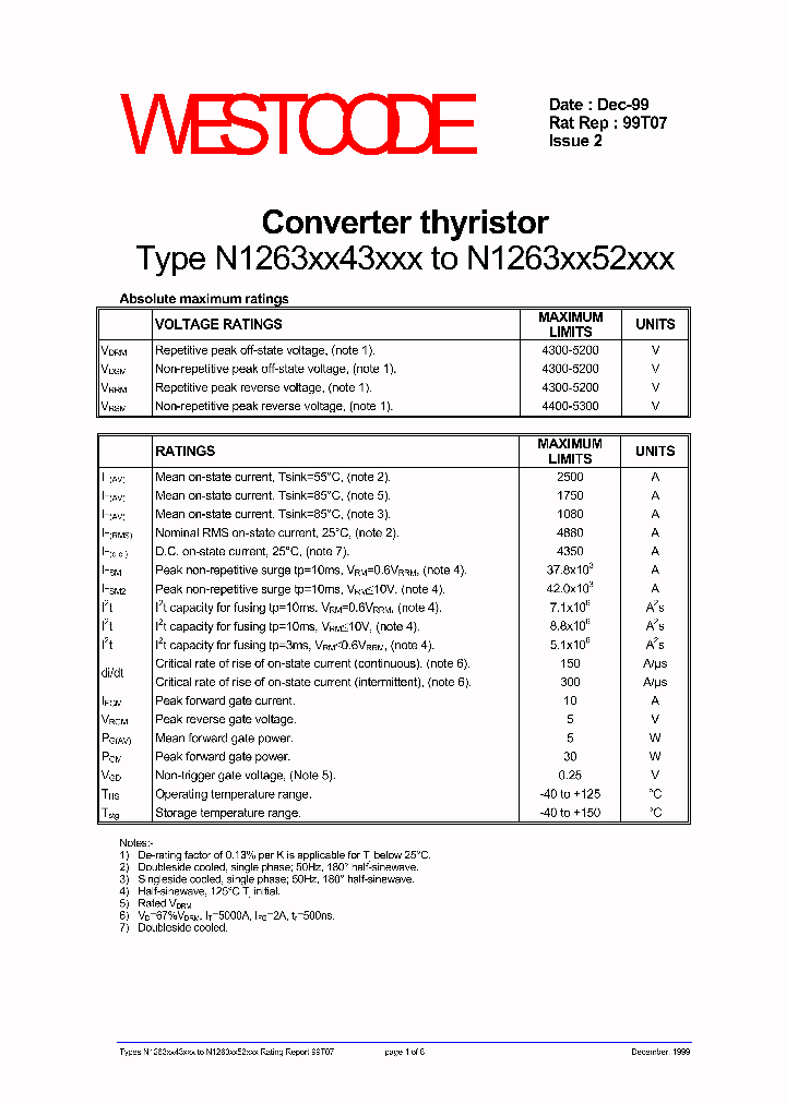 N1263CH46GOO_7763662.PDF Datasheet