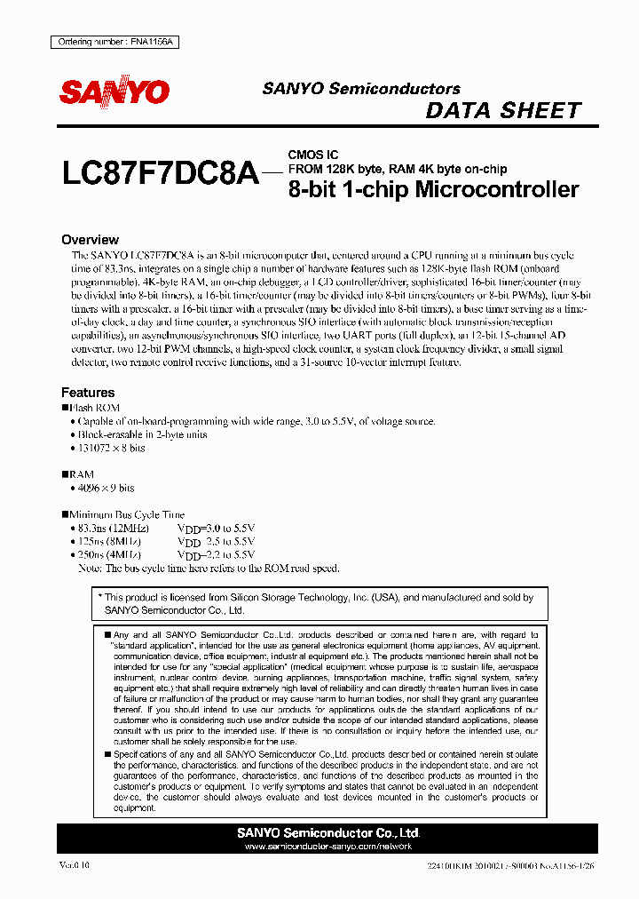 LC87F7DC8A10_7813564.PDF Datasheet