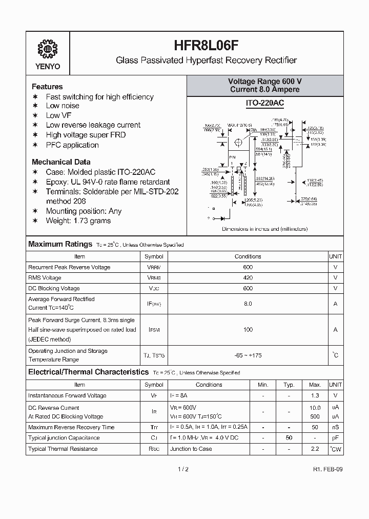 HFR8L06F_7819115.PDF Datasheet