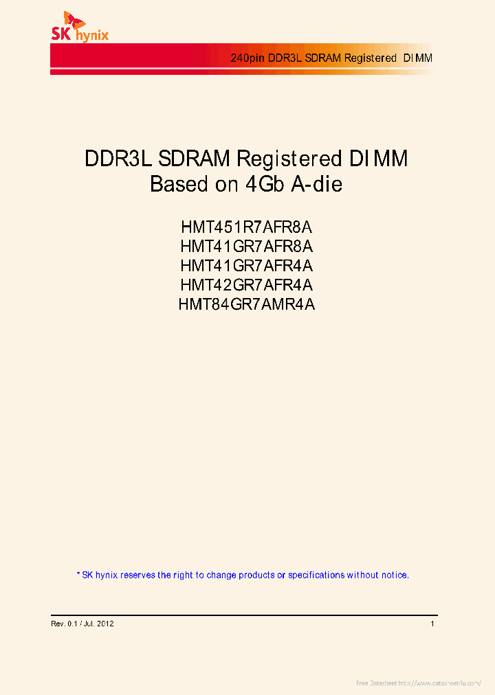 HMT41GR7AFR8A_7752729.PDF Datasheet