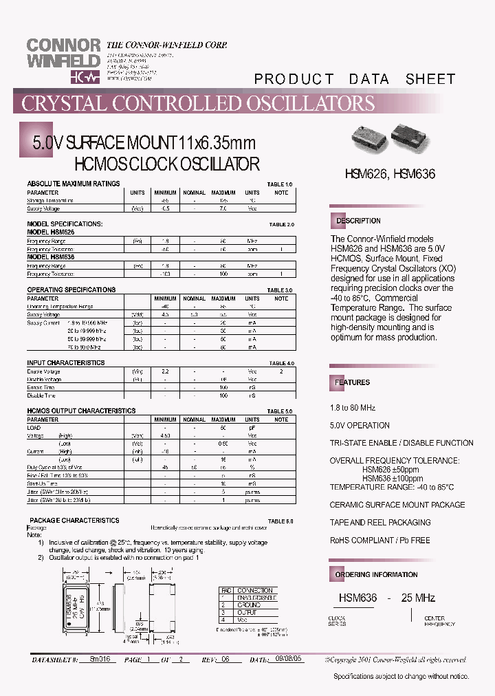 HSM636-25M_7822379.PDF Datasheet