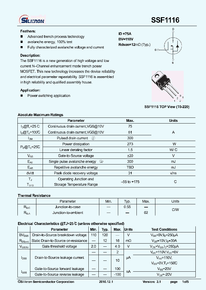 SSF1116_7815793.PDF Datasheet