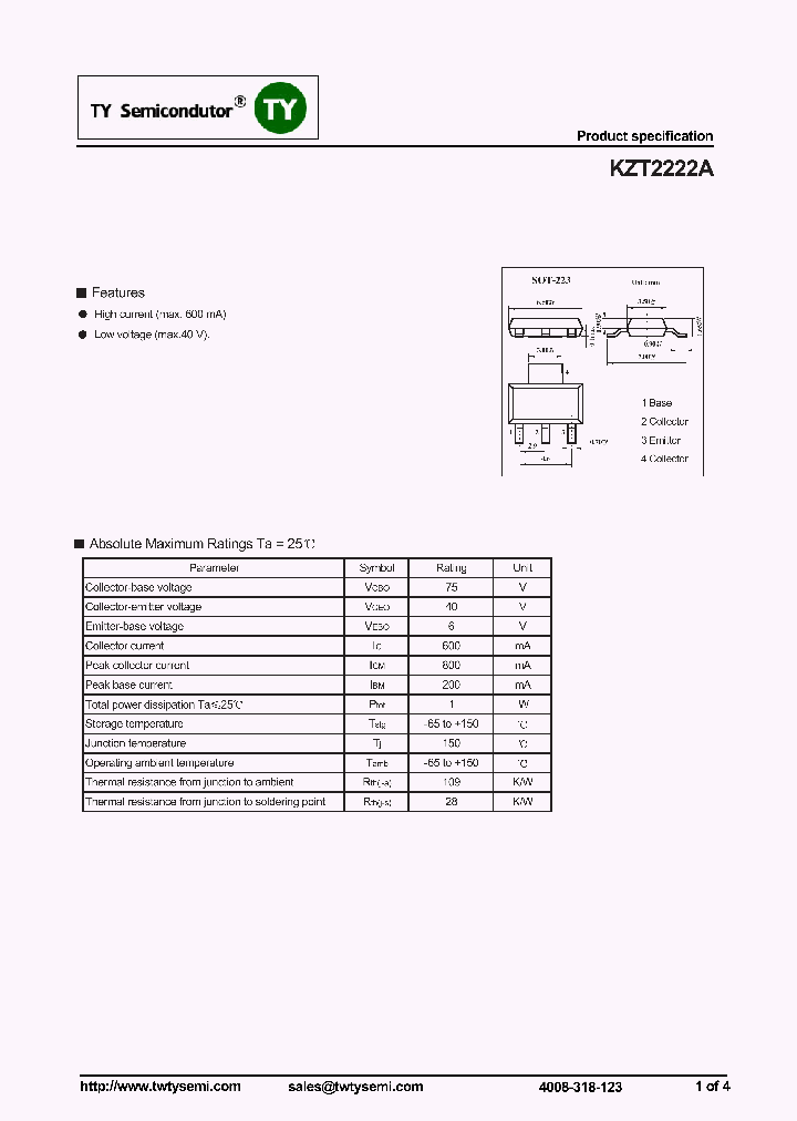 KZT2222A_7815760.PDF Datasheet