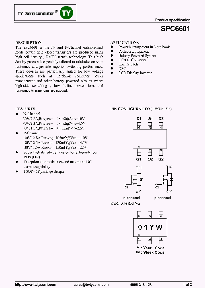 SPC6601ST6RG_7795023.PDF Datasheet