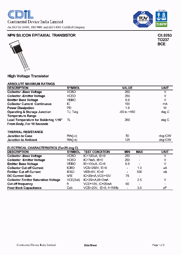 CIL9263_7787659.PDF Datasheet