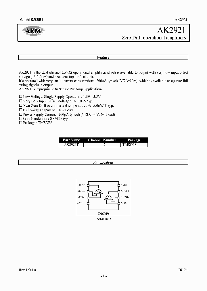 AK2921T_7787438.PDF Datasheet