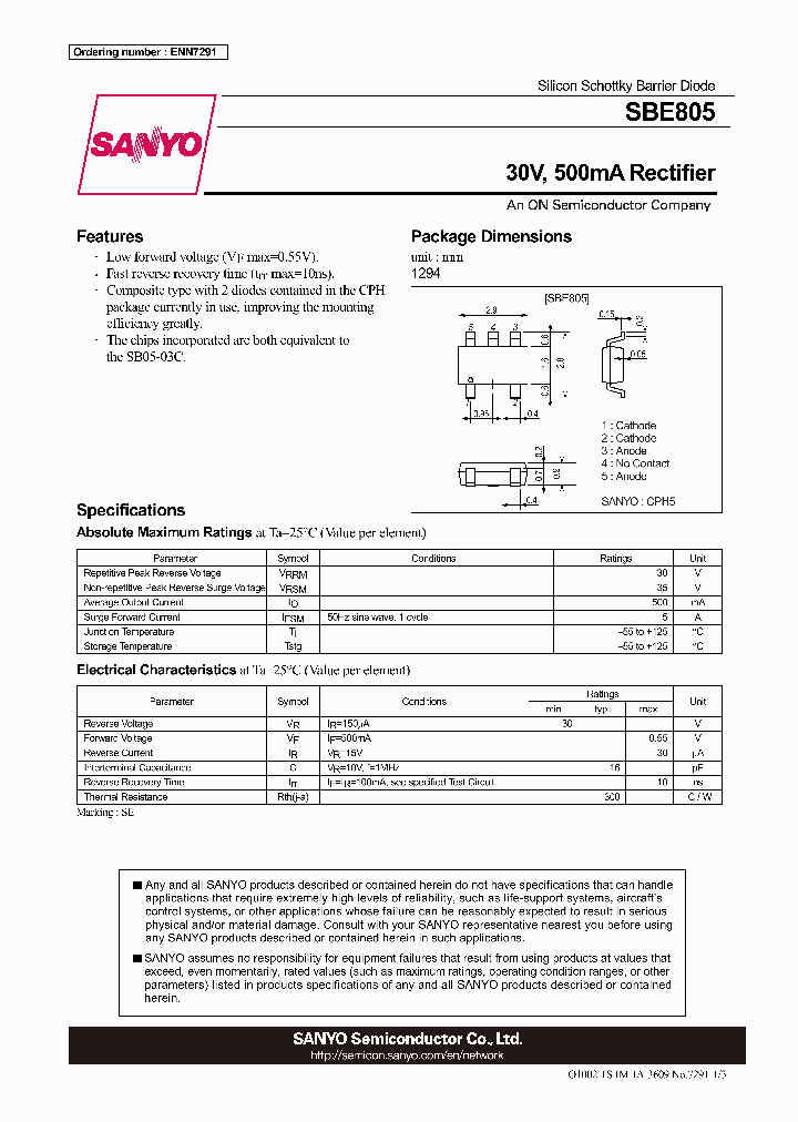 SBE805_7783461.PDF Datasheet