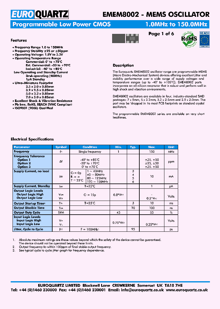 EMEM8002_7774055.PDF Datasheet