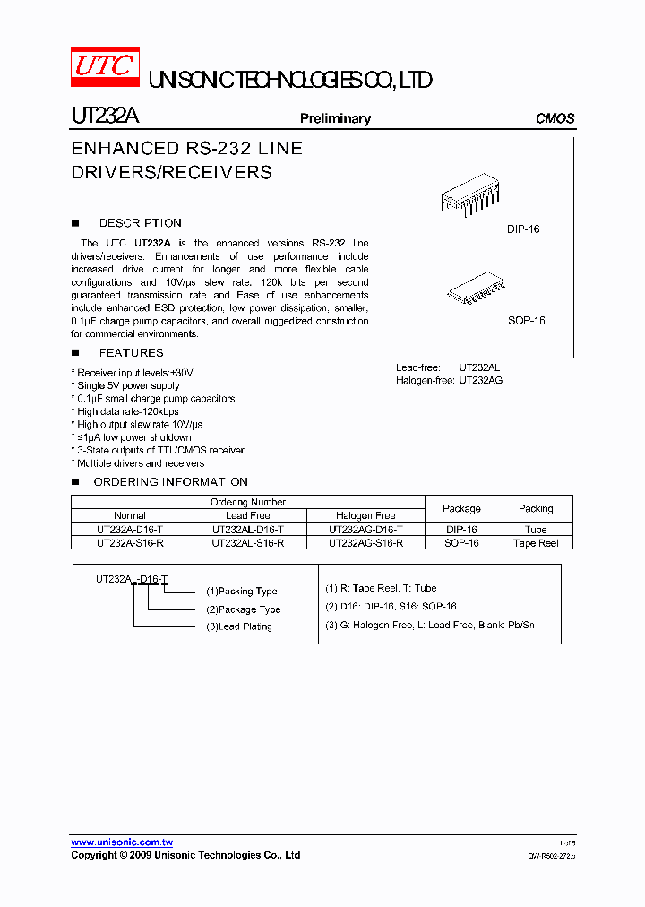 UT232AG-S16-R_7767886.PDF Datasheet