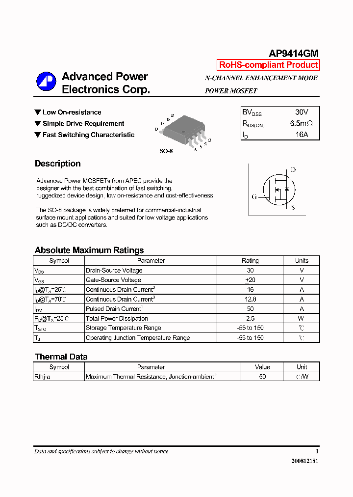 AP9414GM_7764607.PDF Datasheet