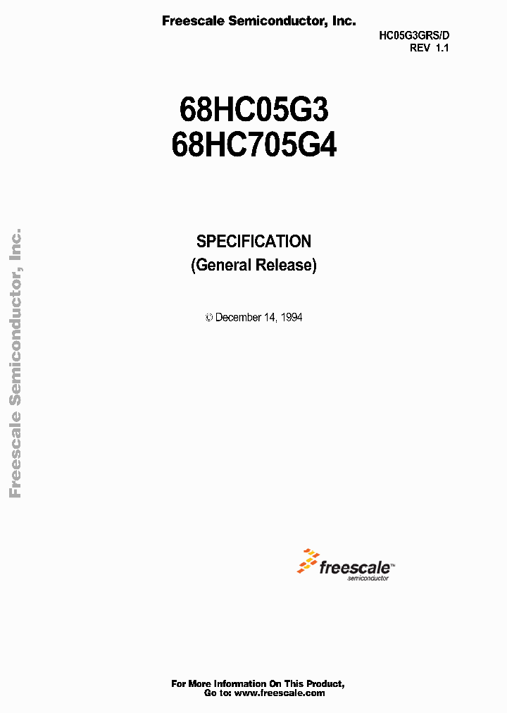 MC68HC05G3_7763975.PDF Datasheet