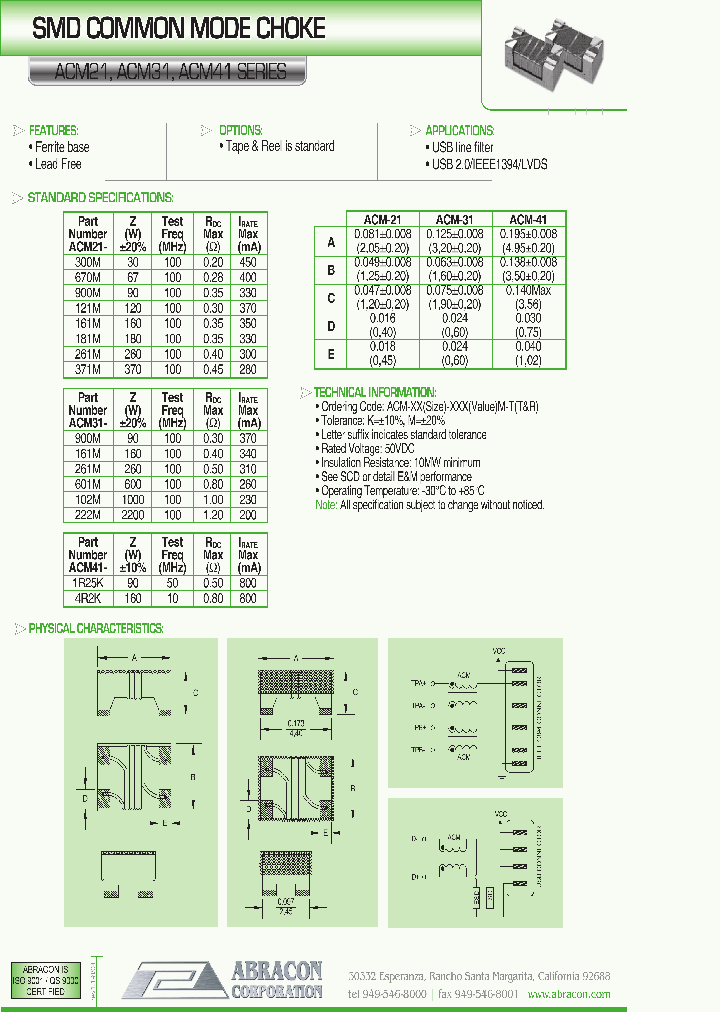 ACM31-102M-T_7773151.PDF Datasheet