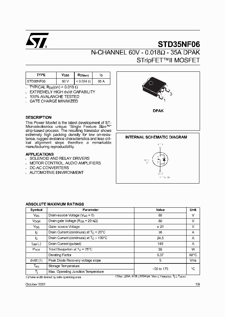 STD35NF06T4_7768148.PDF Datasheet
