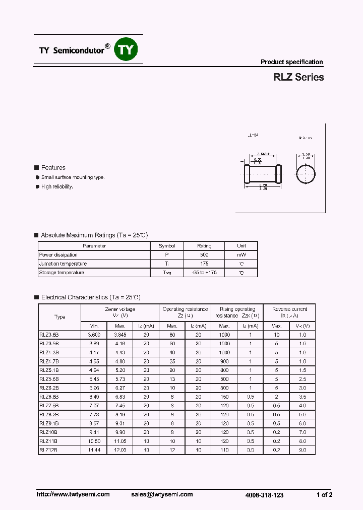 RLZ43B_7777626.PDF Datasheet