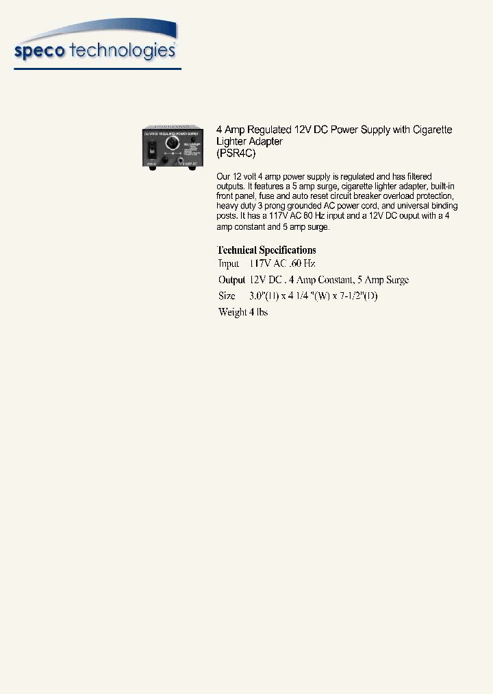 PSR-4C_7851036.PDF Datasheet