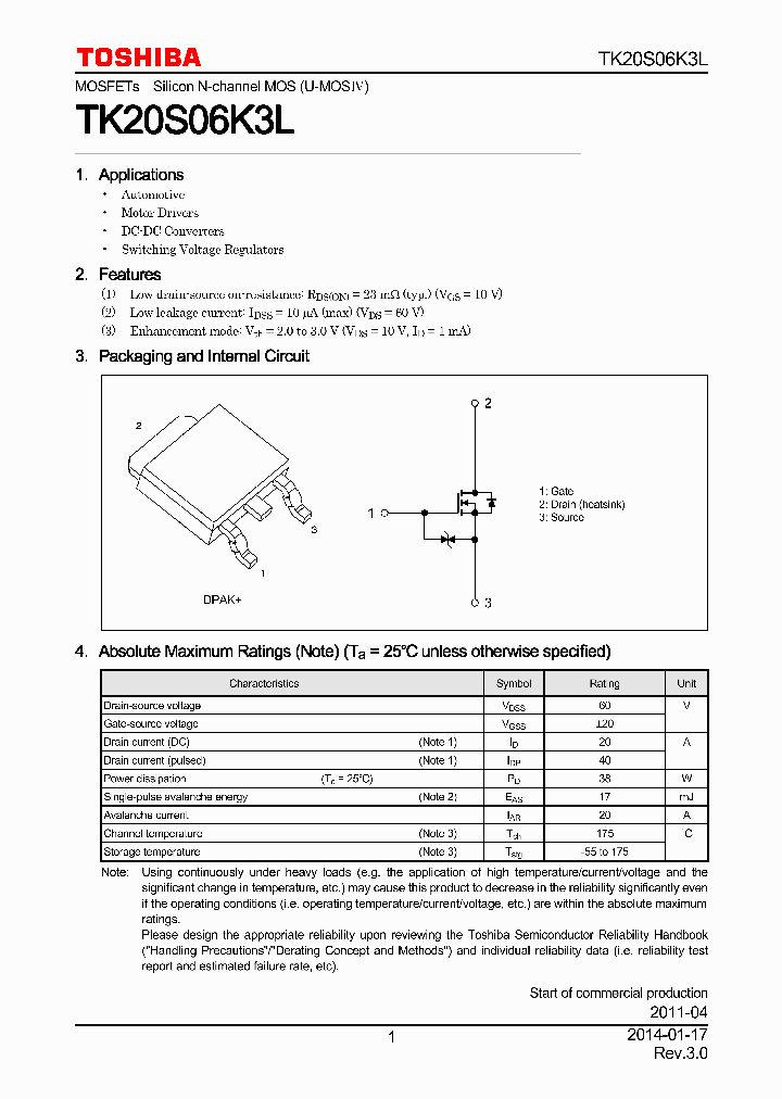TK20S06K3L_7848890.PDF Datasheet