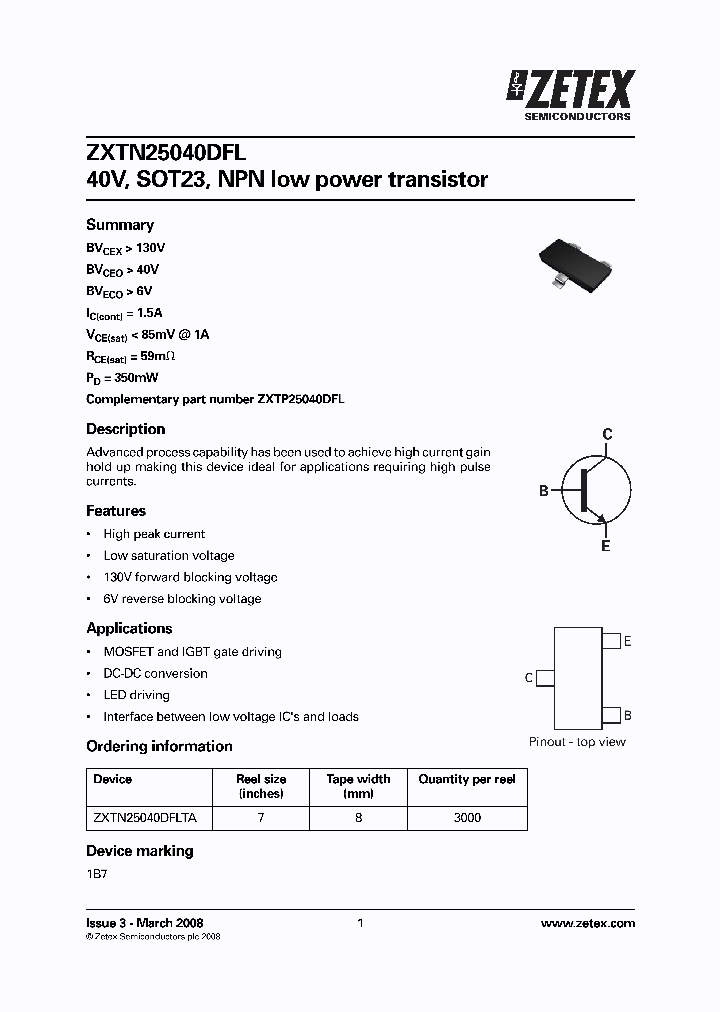 ZXTN25040DFLTA_7853891.PDF Datasheet
