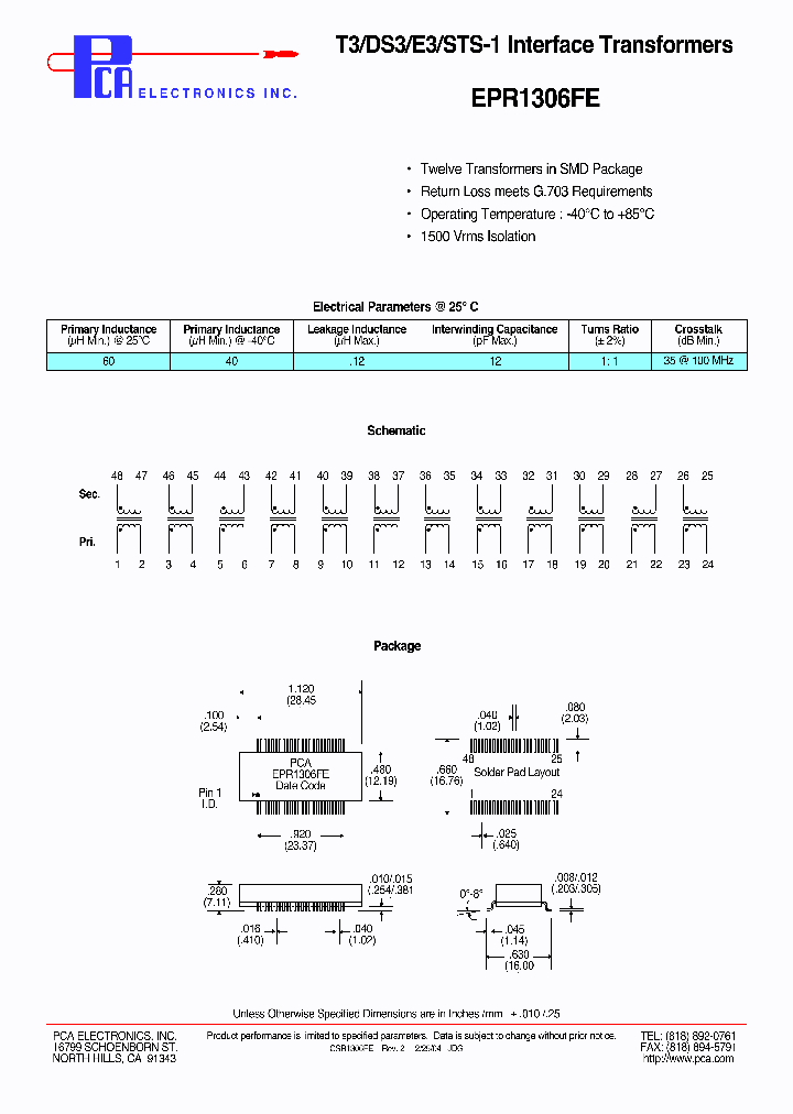 EPR1306FE_7854744.PDF Datasheet