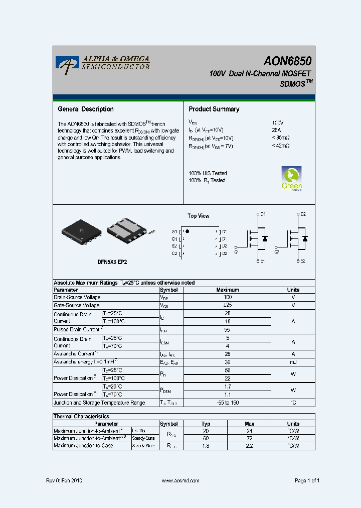 AON6850_7859084.PDF Datasheet