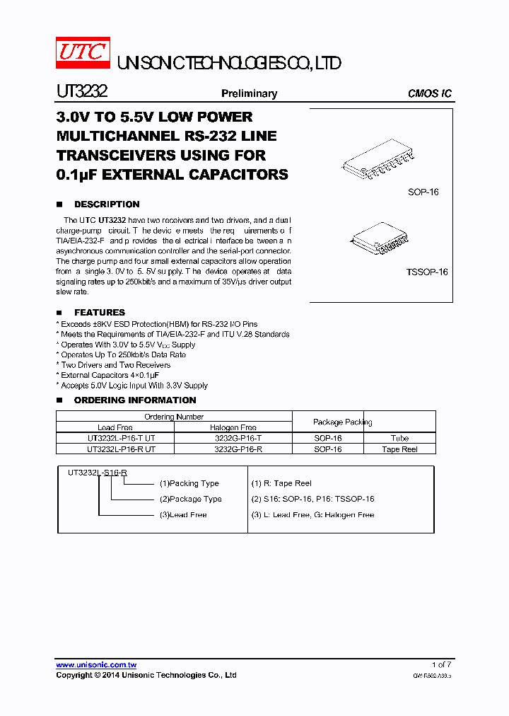 UT3232_7770231.PDF Datasheet