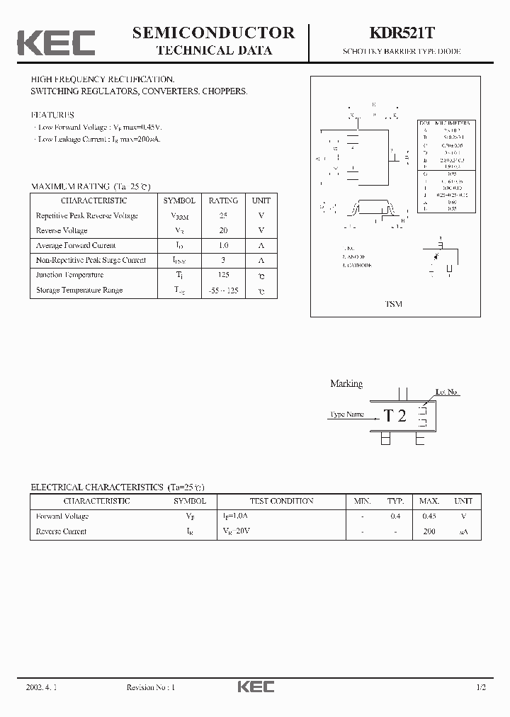 KDR521T02_7872342.PDF Datasheet