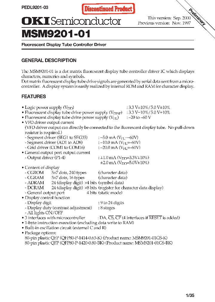 MSM9201-01GS-BK_7870078.PDF Datasheet