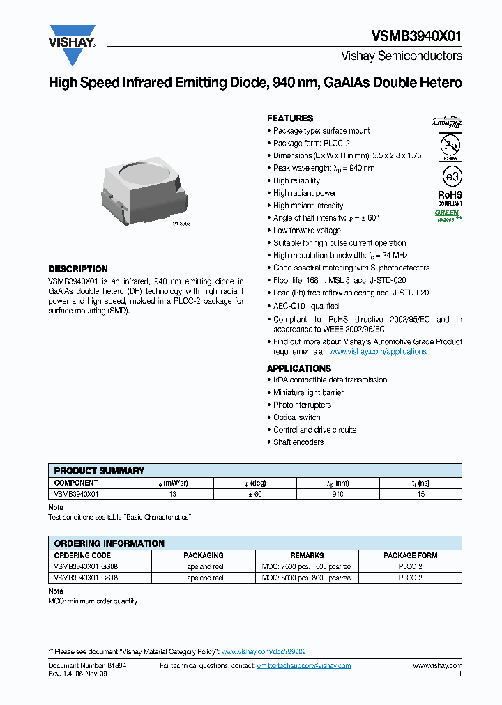 VSMB3940X01_7881669.PDF Datasheet