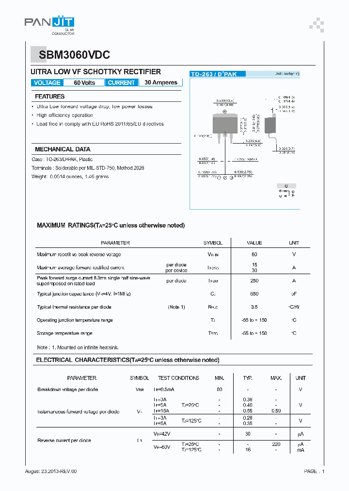 SBM3060VDC_7891156.PDF Datasheet
