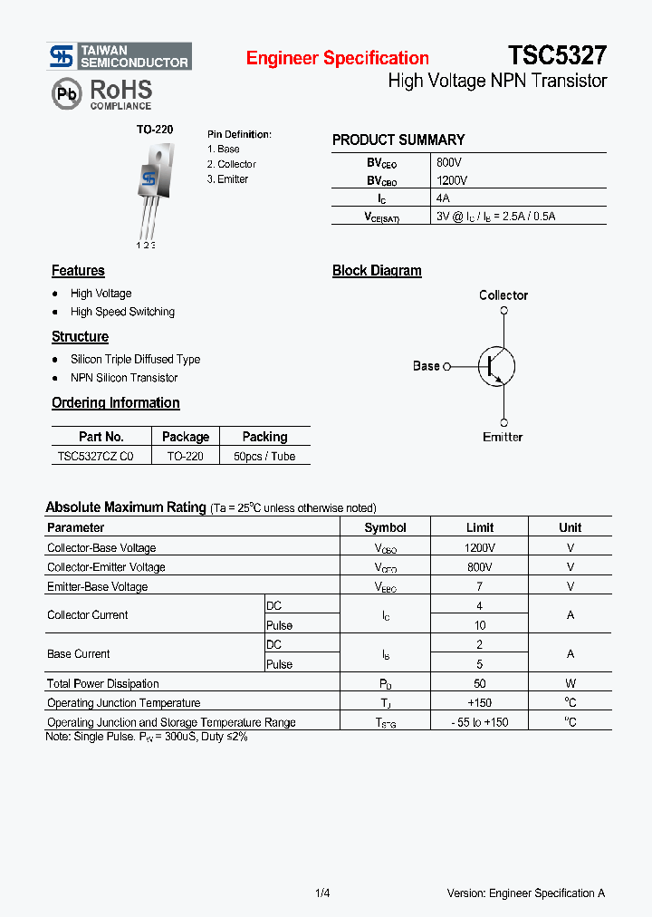 TSC5327_7893148.PDF Datasheet