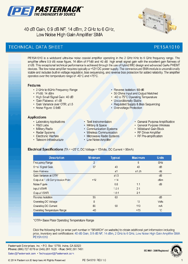 PE15A1010_7896550.PDF Datasheet