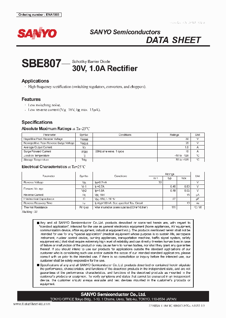 SBE807_7785010.PDF Datasheet