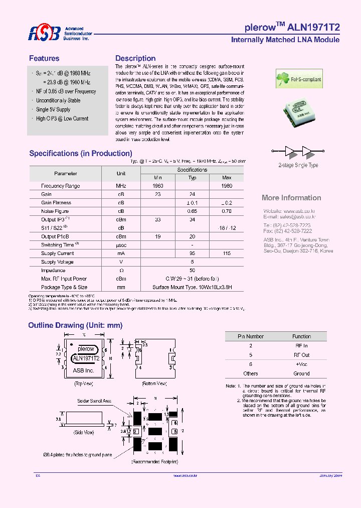 ALN1971T2_7908785.PDF Datasheet