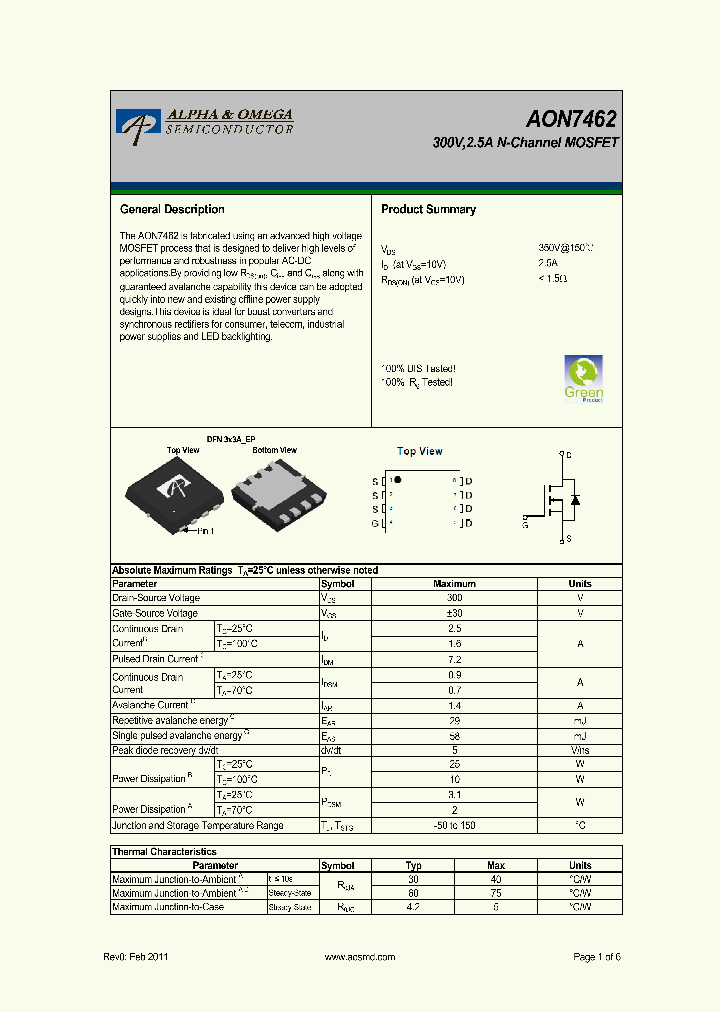 AON7462_7917266.PDF Datasheet