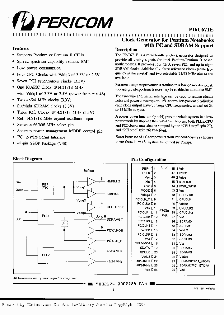 PI6C671EV_7924831.PDF Datasheet