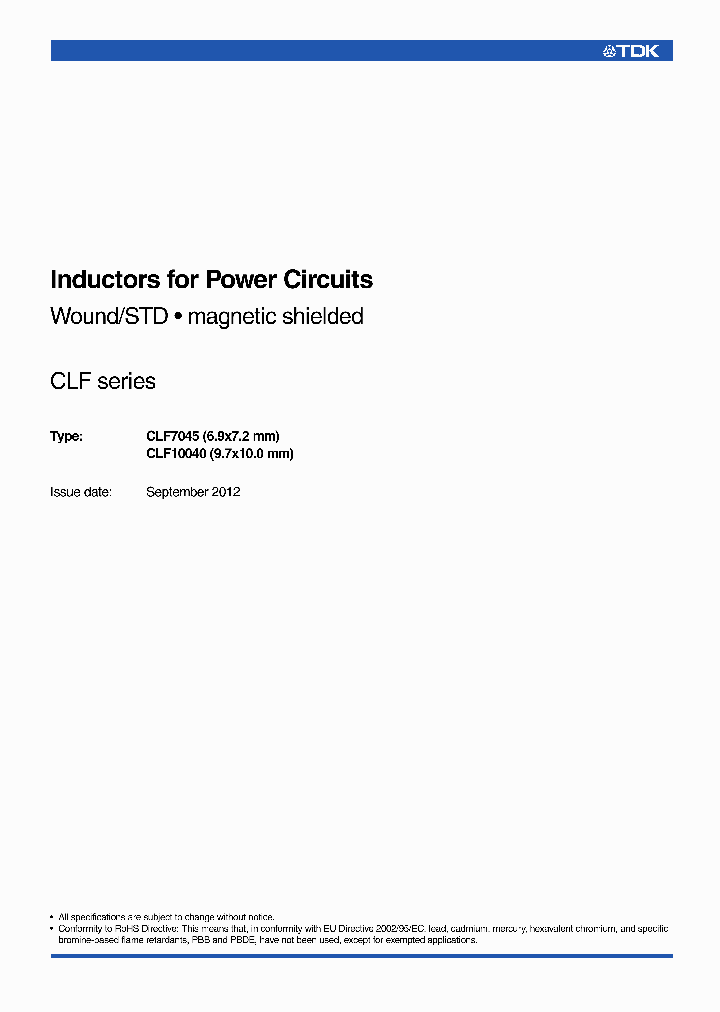 CLF7045_7926148.PDF Datasheet