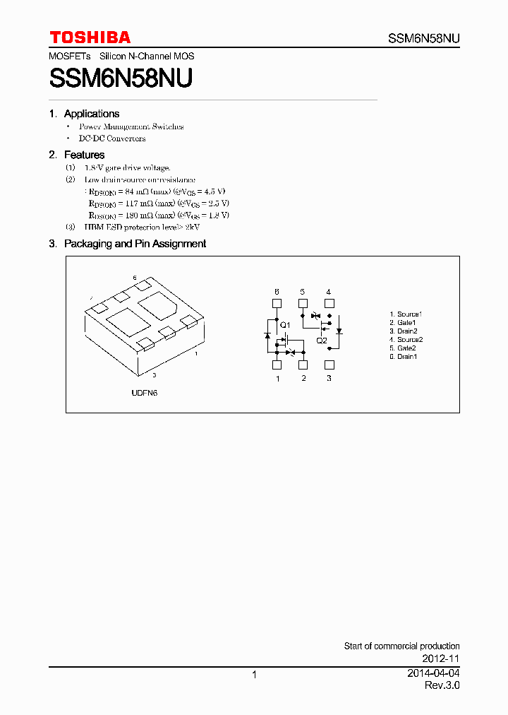 SSM6N58NU_7929930.PDF Datasheet