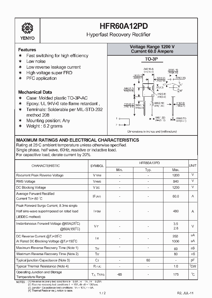 HFR60A12PD_7935465.PDF Datasheet