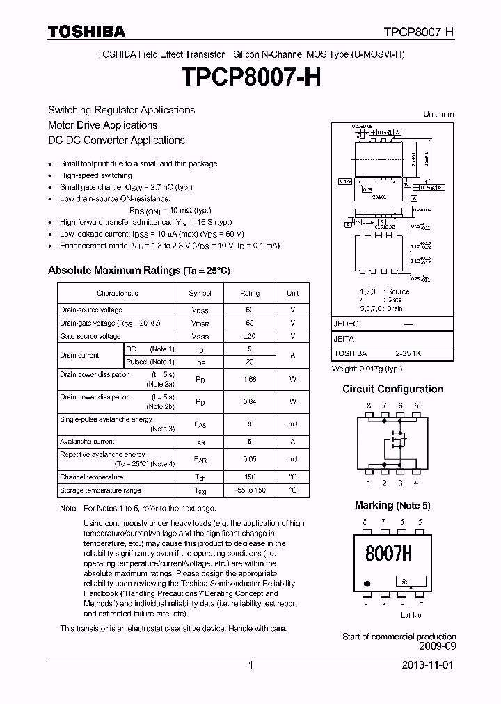 TPCP8007-H_7937873.PDF Datasheet