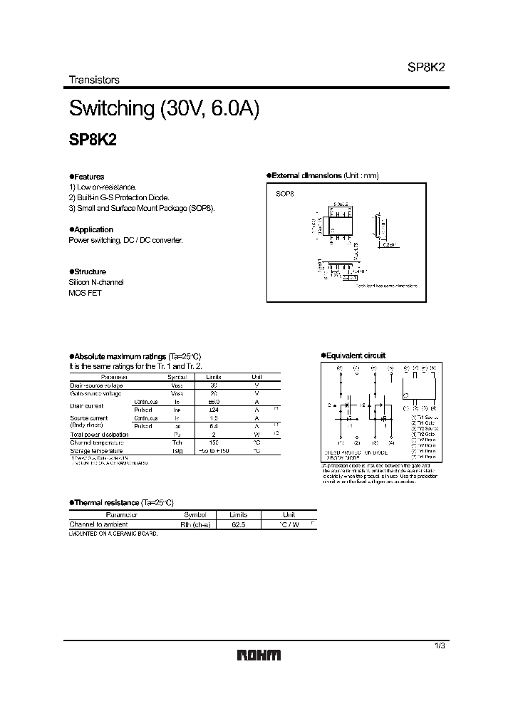 SP8K2FU6TB_7940516.PDF Datasheet