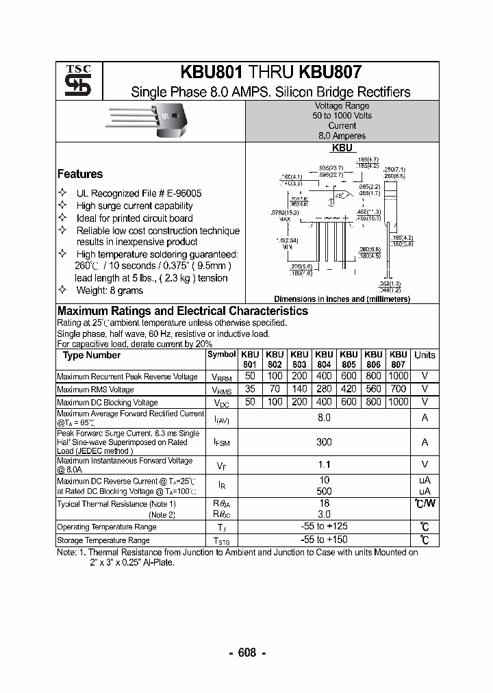 KBU803_7944242.PDF Datasheet