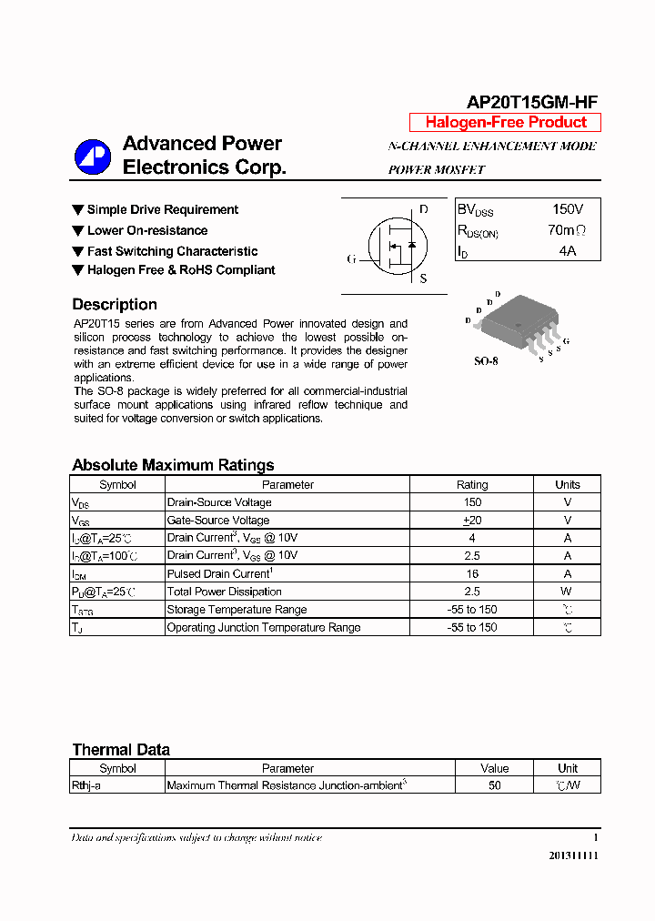 AP20T15GM-HF14_7944216.PDF Datasheet