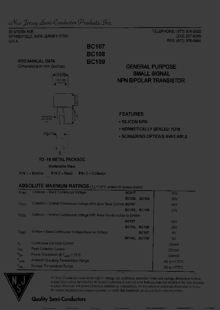 BC109_7959920.PDF Datasheet
