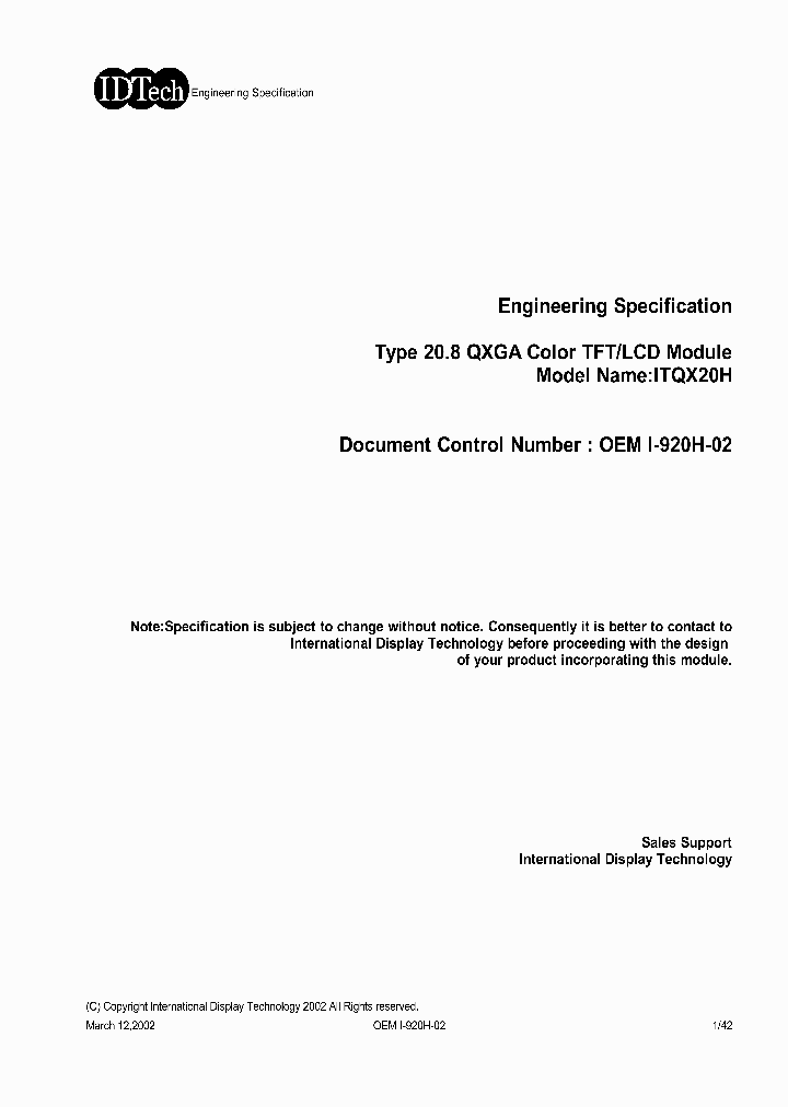 ITQX20H_7791745.PDF Datasheet