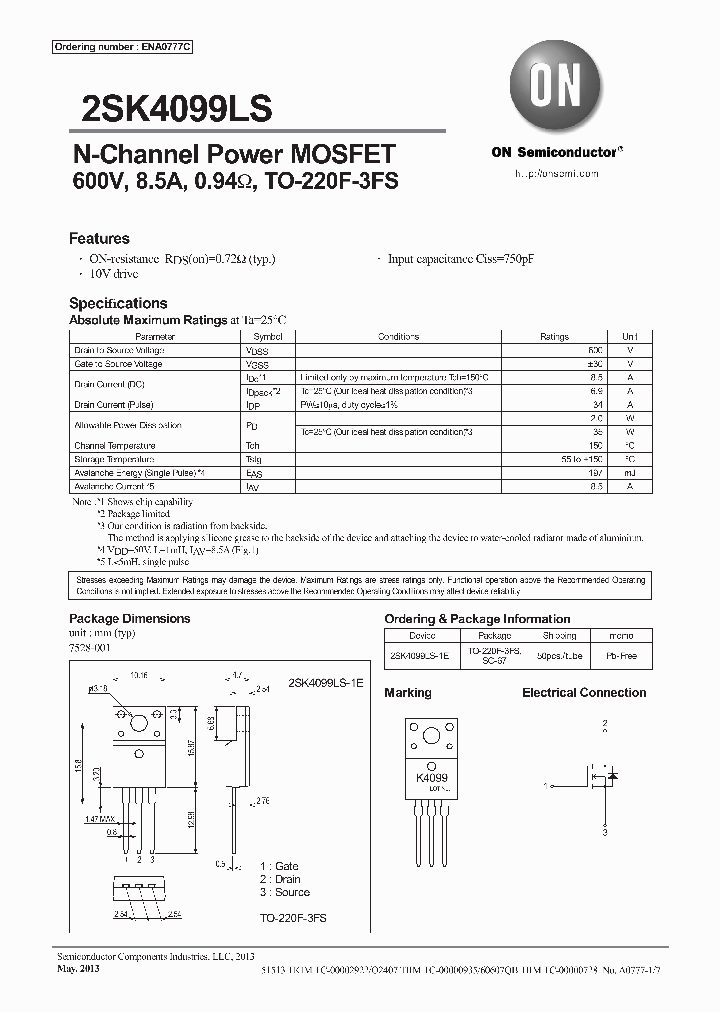 2SK4099LS_7961773.PDF Datasheet